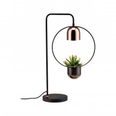 Stolní lampa Fanja 1-ramenné pro osvětlení rostlin černá/měď 797.46 79746