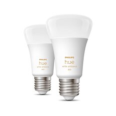 Philips Hue White Ambiance LED žárovka 800lm (60W) E27 6W A60 (2ks)