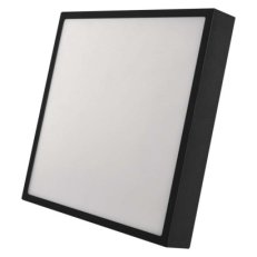 LED přisazené svítidlo NEXXO, čtvercové, černé, 28,5W, se změnou CCT EMOS ZM6353