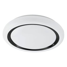 Stropní svítidlo CAPASSO LED d480 bílá/černá 19,5W IP20 EGLO 900335