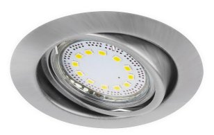 Lite GU10 3x 50W IP40 saténový chrom RABALUX 1166