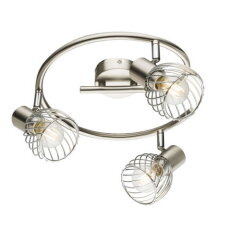 Stropní svítidlo TEXAS nikl 3xE14, max. 40W 230V GLOBO 54809-3