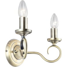Nástěnné svítidlo TRUNCATUS mosaz 2xE14, max. 40W 230V GLOBO 69003-2W