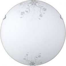 Stropní a nástěnné svítidlo Flowers 400 bílá 2x60W IP20 E27 COMPOLUX 912854/08