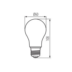 Světelný LED zdroj XLED A60 4W-SW (starý kód 29642), KANLUX 33516