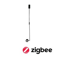 LED závěsné svítidlo Smart Home Zigbee Puric Pane 6W černá PAULMANN 79785