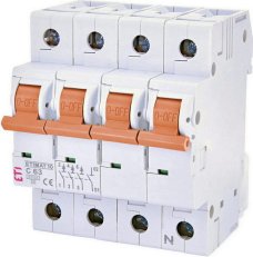 Jistič ETIMAT COLOUR 3p+N C63 6kA ETI 002101422