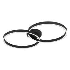 Stropní svítidlo AMANDOLO LED-CCT/RGB černá 19,5W IP20 EGLO 900955