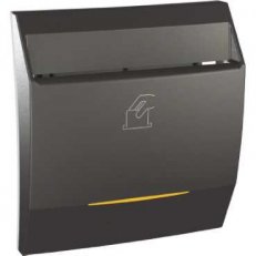 Unica Spínač pro hotelové karty, Grafit SCHNEIDER MGU3.283.12