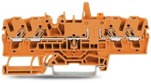 4vodičová rozpojovací a měřicí svorka 0,2-2,5mm2 oranžová WAGO 2002-1872/401-000