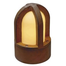 RUSTY CONE venkovní stojací lampa C35 kulatá rezavé ocel 15/24cm max. 40 W IP54