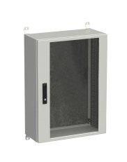 Rozvadeč nástěnný venkovní LC-20 18U 600x300 dveře sklo 3bod.zámek