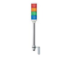 Schneider XVC4M4 Smontovaný signální sloup,40 mm,LED,100-240V,Ru-Oranž-Ze-Mo