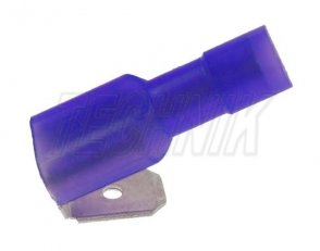 OPOC 2,5 Objímka plochá odbočná celoizolovaná, průřez 1,5-2,5mm2 / 6,3x0,8mm PA