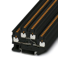 PTTB 2,5-2DIO/O-UL/O-UR BK Řadová svornice elektronického prvku 3211444