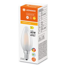 Světelný zdroj LEDVANCE LED CLASSIC B DIM CRI 90 S 3.4W 927 Frosted E14
