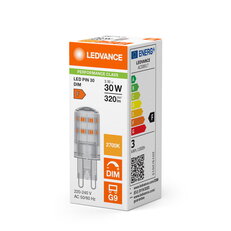 Světelný zdroj LEDVANCE LED PIN G9 DIM P 3W 827 Clear G9