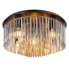 Stropní svítidlo GORLEY černá 5x60W E27 IP20 GLOBO 15698D1