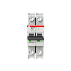 S202MR-K2 jistič char. K Icu: 10kA 2A 2p UL 1077 ABB 2CDS272437R0277