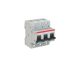 S803S-D10 jistič 3P char. D 10A s klecovou svorkou Icu 50kA ABB 2CCS863001R0101