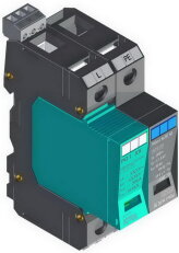 Přepěťová ochrana PO I 1+1m R 280V/12,5kA, modulární, vyměnitelná, B+C+D