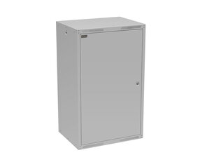 Nástěnný nýtovaný rozvaděč GrandN DUO 20U s plechovými dveřmi,hl.450mm 83000390