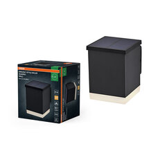 ENDURA Style Solar Wall Quadro Dark Gray OSRAM 4099854455810