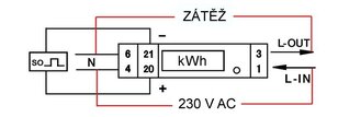 Elektroměr DDS353 50A MID, 1mod., LCD, 1-fáz., 1-tar., fakturační Eleman 1008811