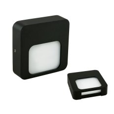 LED svítidlo Ursa S, 1,5W, 3000K, IP65, černá barva MCLED ML-517.005.19.0