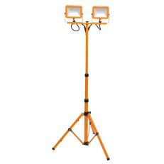 LED reflektor WORK stojan,2x30W,4000K,4200lm,oranž ECOLITE RMLED-2X30W/STJ/ORA