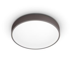 Philips 6026243P5 Brown SVÍTIDLO STROPNÍ LED 28W 3600lm 2700-6500K, hnědá