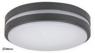 Hamburg LED 10W IP44 antracit RABALUX 8847