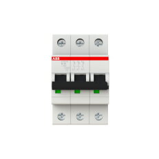 S203M-B40 3 fázový jistič 40 A char. B 10kA ABB 2CDS273001R0405