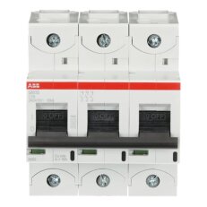 S803S-C16 jistič 3P char. C 16A s klecovou svorkou Icu 50kA ABB 2CCS863001R0164