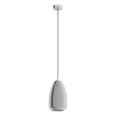 Závěsné svítidlo ALOBRASE 1xE27 d200 chrom/černá-transparent 40W IP20 EGLO 98615