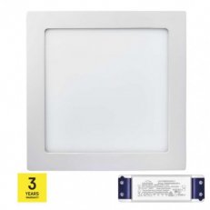Set: LED PANEL PŘ.ČTV 18W IP20 WW B+tria