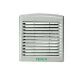 Schneider NSYCAG92LPF Větrací mřížka, 92 x 92 mm, IP54, RAL 7035