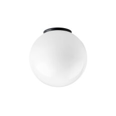 Přisazené svítidlo s plastovým stínidlem OSMONT SKAT 2 10W IP65II E27 černá