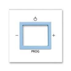 Kryt zesilovače s tunerem FM 3299M-A40200 41 bílá/ledová modrá Neo ABB
