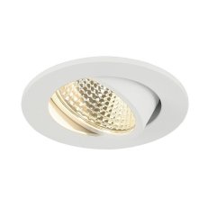 NEW TRIA LED 3 W DL ROUND downlight bílé matné 38° 3000K vč.ovladače SLV 113951