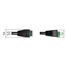 Power konektor - vidlice MCLED ML-112.016.21.0