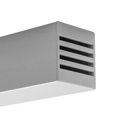 LED hliníkový profil KLUŚ NIBO stříbrná 1m /18010_1m/, A18010A_1