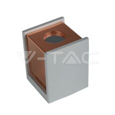 GU10 Fitting Concrete Surface With Matt Rose Gold Bottom Square, VT-860 SKU3141