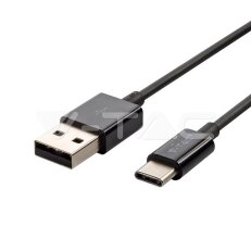1M Type C USB cable 1.0A TPE , Silver series, black color, VT-5321 V-TAC SKU8487