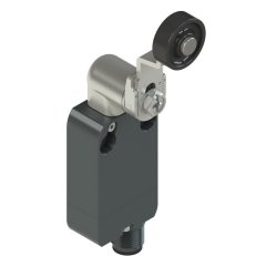 PIZZATO Koncový spínač, spodní konektor M12, 8 pólů, kovová rolna průměr 20 mm