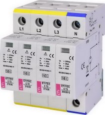 Svodič přepětí  ETITEC C T2 275/20 3+1 síť TT ETI 002440403