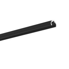 LED hliníkový profil KLUŚ PIKO-O černá 1m /C1167K7_1m/ ALUMIA A01167A07_1