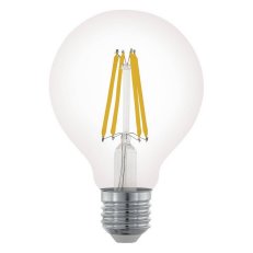 Světelný zdroj E27-LED G80 7,5W čiré 2700K EGLO 110023