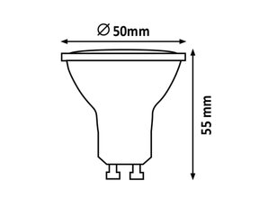 Světelný zdroj SMD LED GU10 7W 500lm 3000K RABALUX 1485