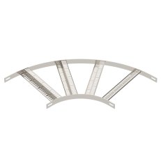 OBO SLZB L 90 400 A4 Oblouk 90° pro kabelový žebřík SL B406mm Nerez